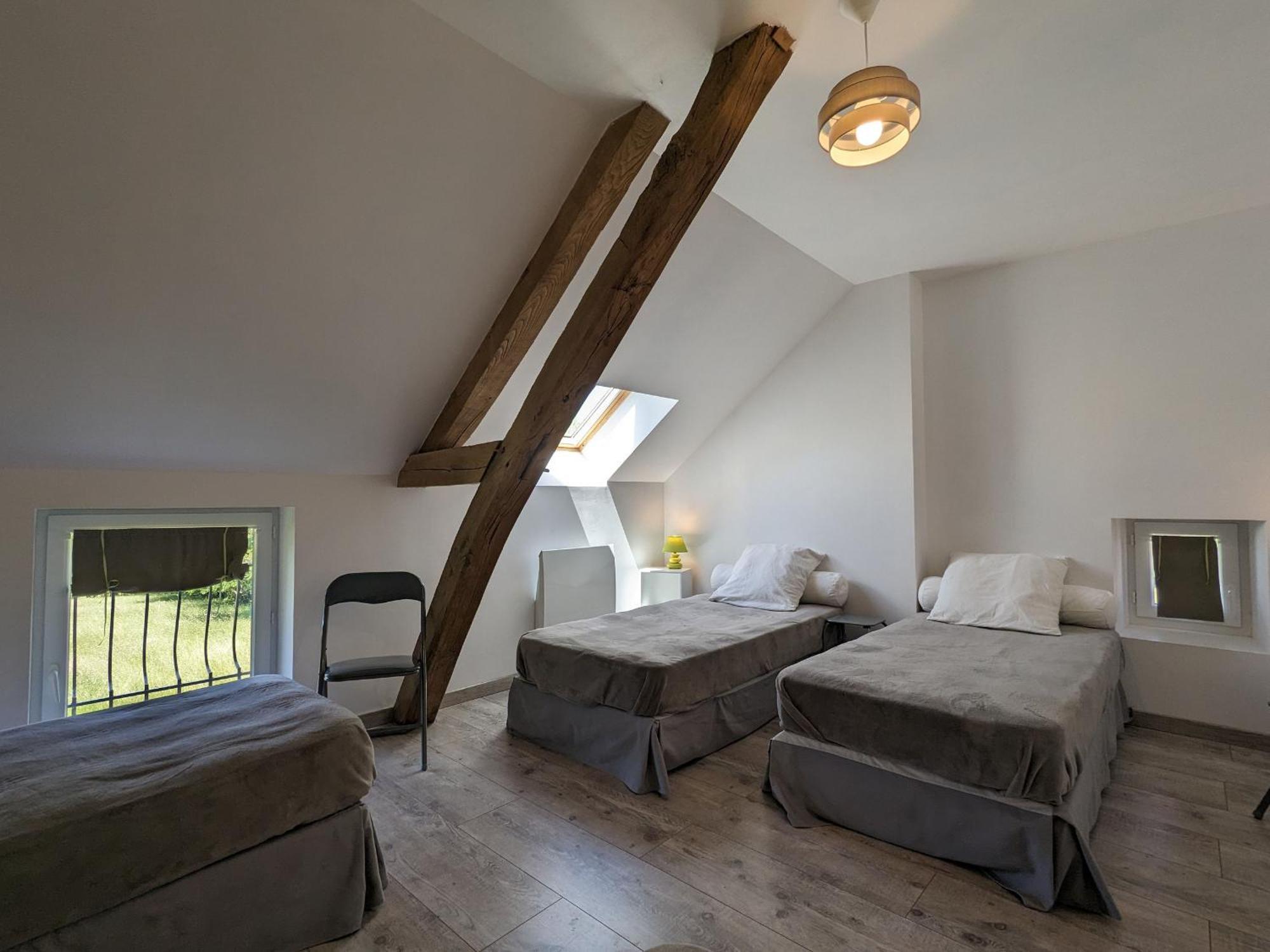 Villa Grande Ferme Renovee Avec Jardin Et Loisirs A Proximite - Fr-1-591-155 Pouligny-Notre-Dame Exterior foto