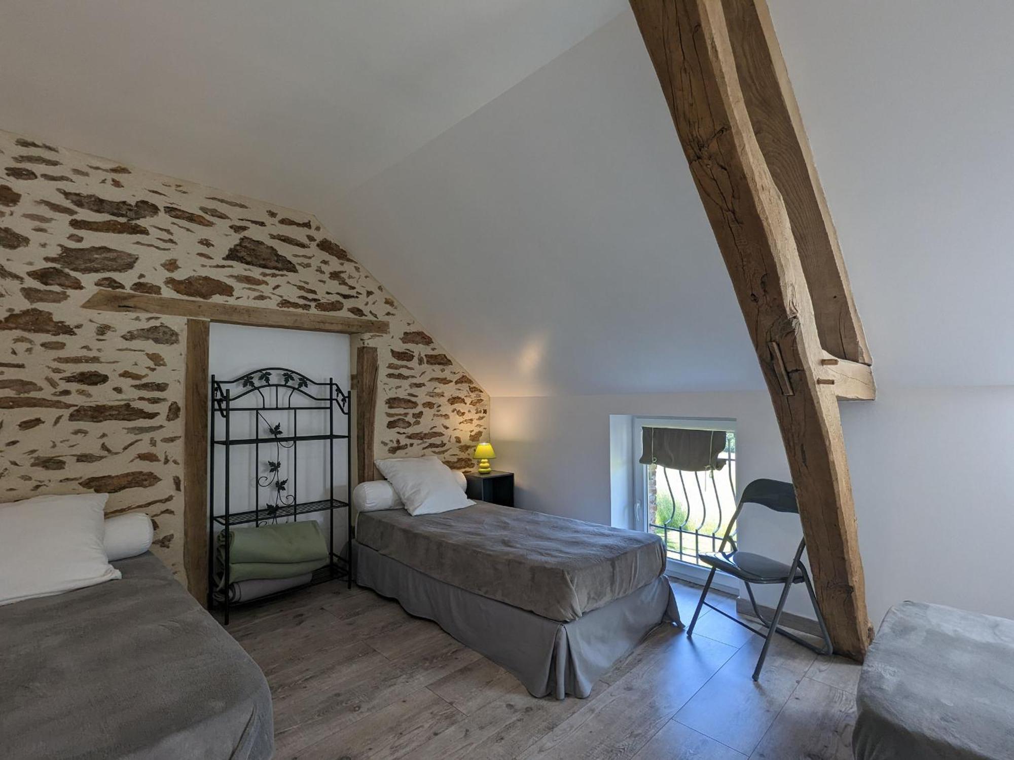 Villa Grande Ferme Renovee Avec Jardin Et Loisirs A Proximite - Fr-1-591-155 Pouligny-Notre-Dame Exterior foto